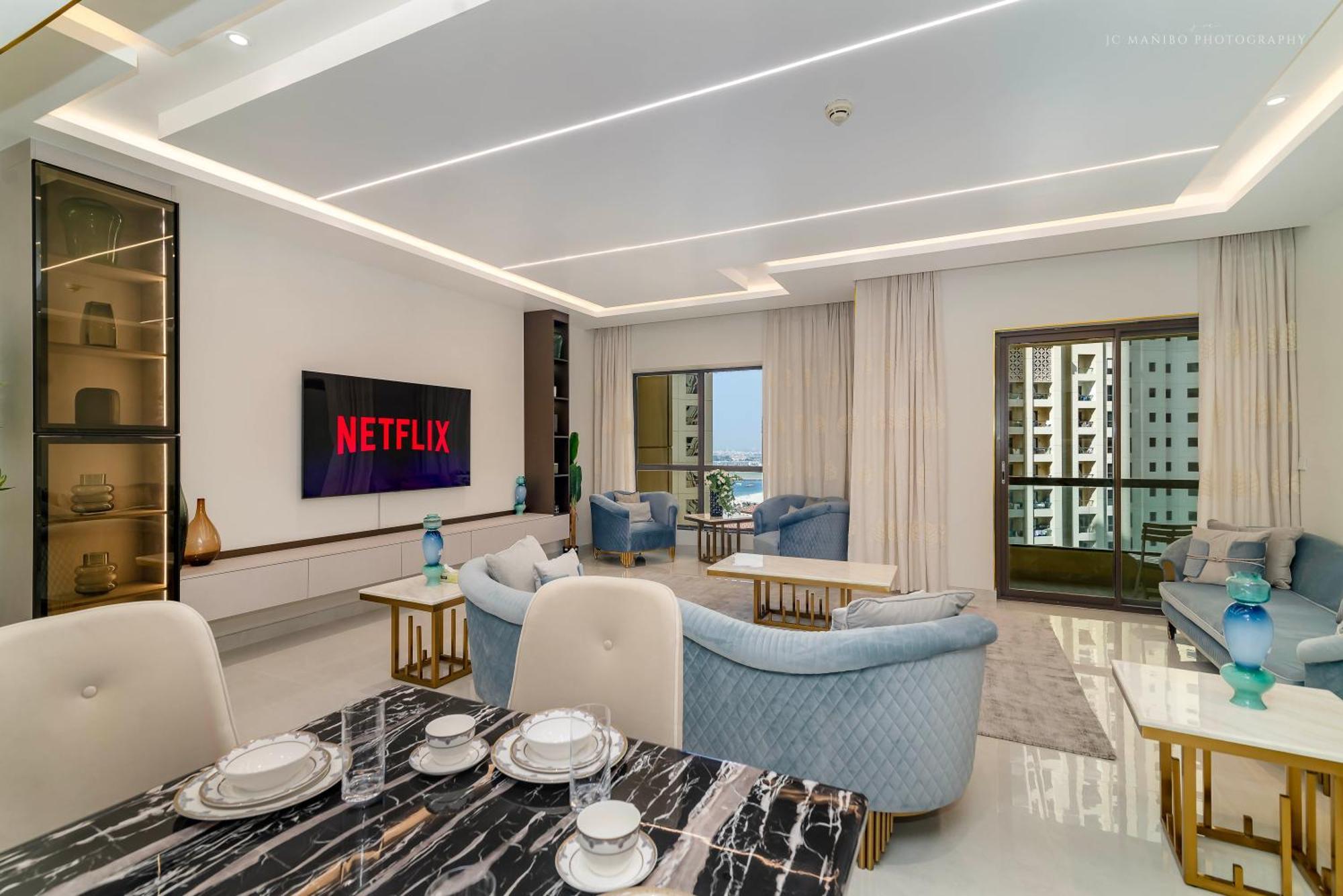 Usmans 4Bdrm Jbr Sadaf Next To Ritz Carlton Walk Apartman Dubaj Kültér fotó
